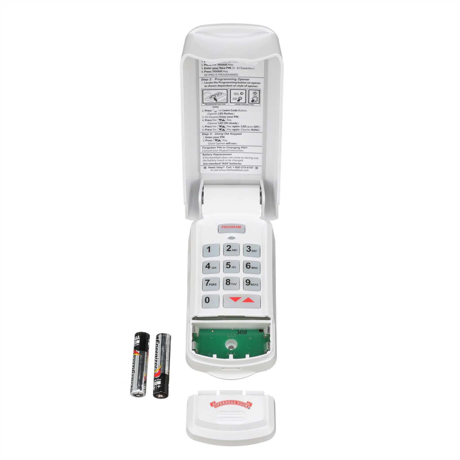 genie keypad owners manual