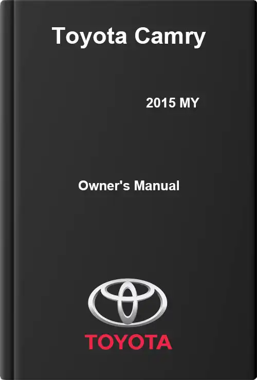 toyota camry 2015 owners manual