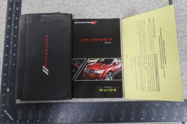 2010 dodge journey owners manual