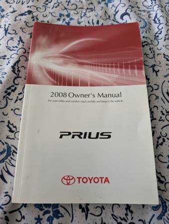 2008 toyota camry owners manual