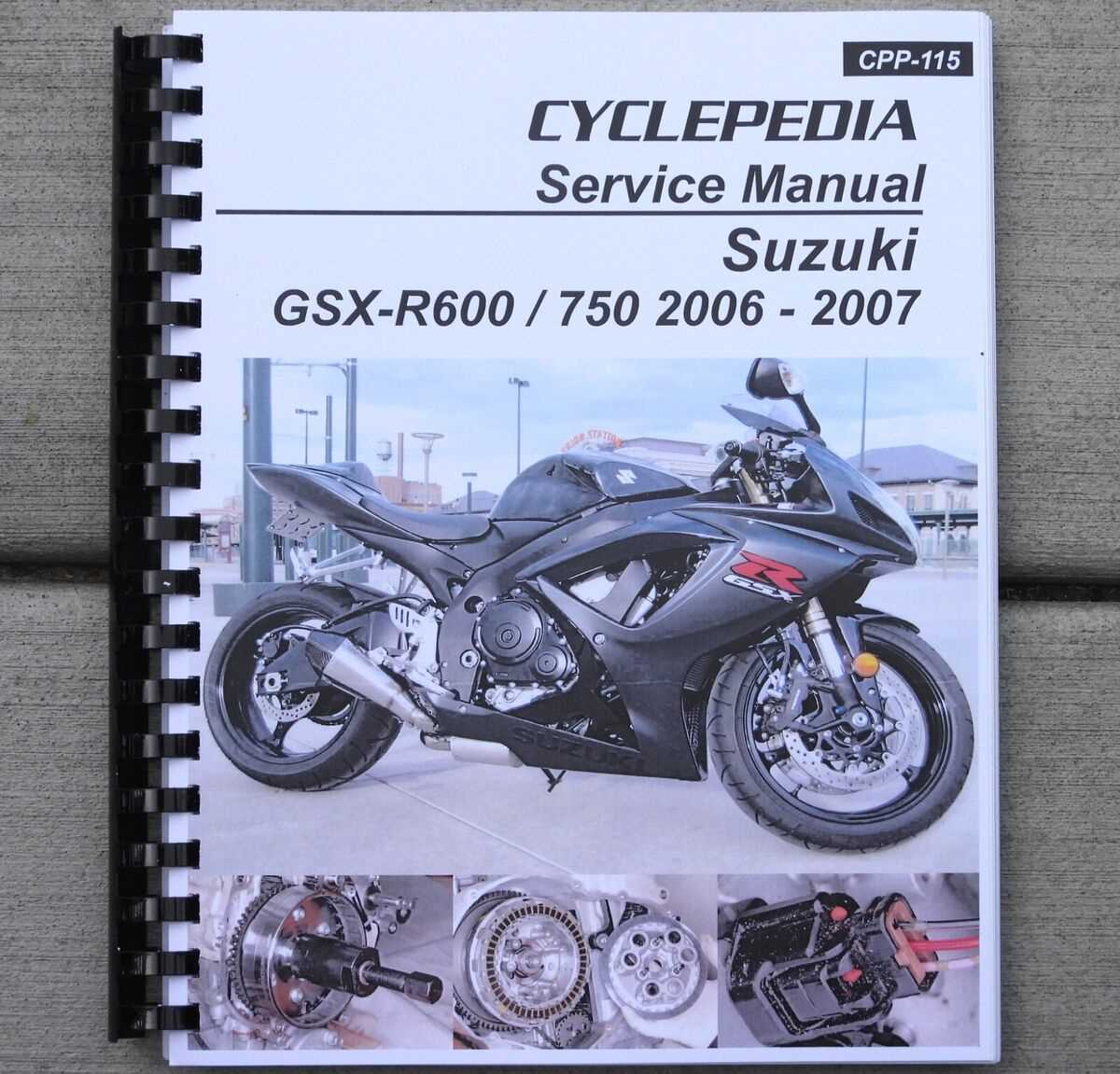 2006 suzuki gsxr 600 owners manual