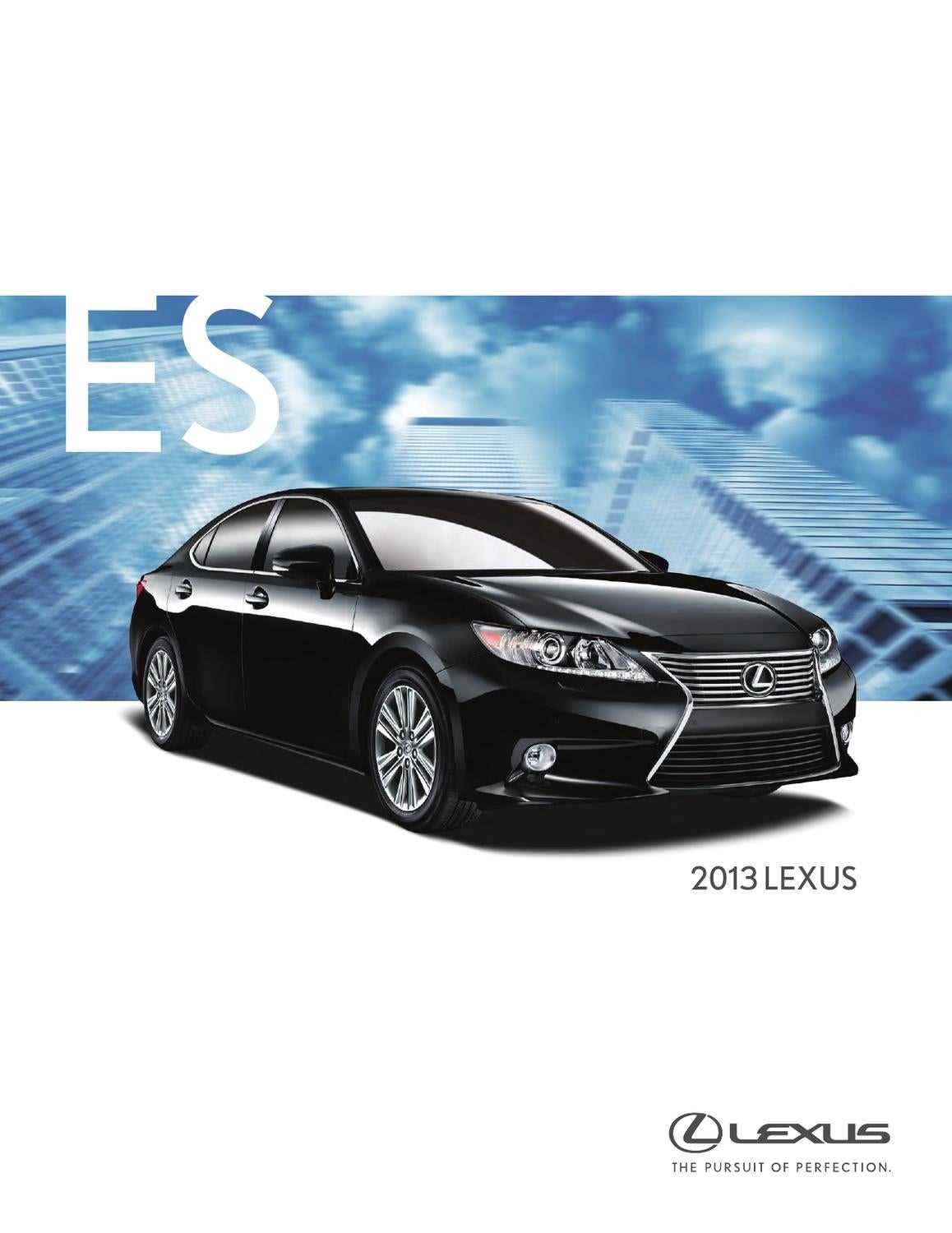 2013 lexus es300h owners manual