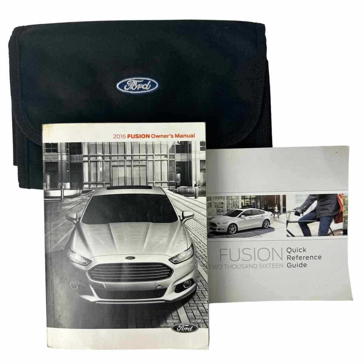 ford fusion 2016 owners manual