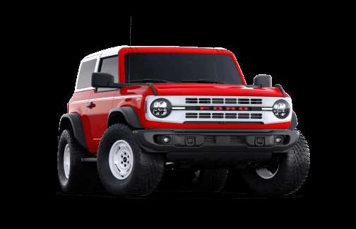 bronco owners manual 2023