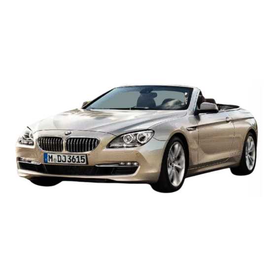 2012 bmw 650i owners manual