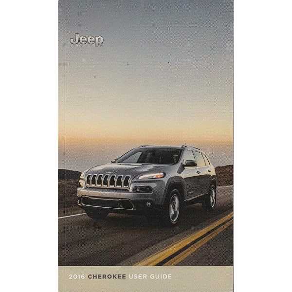 jeep cherokee 2016 owners manual