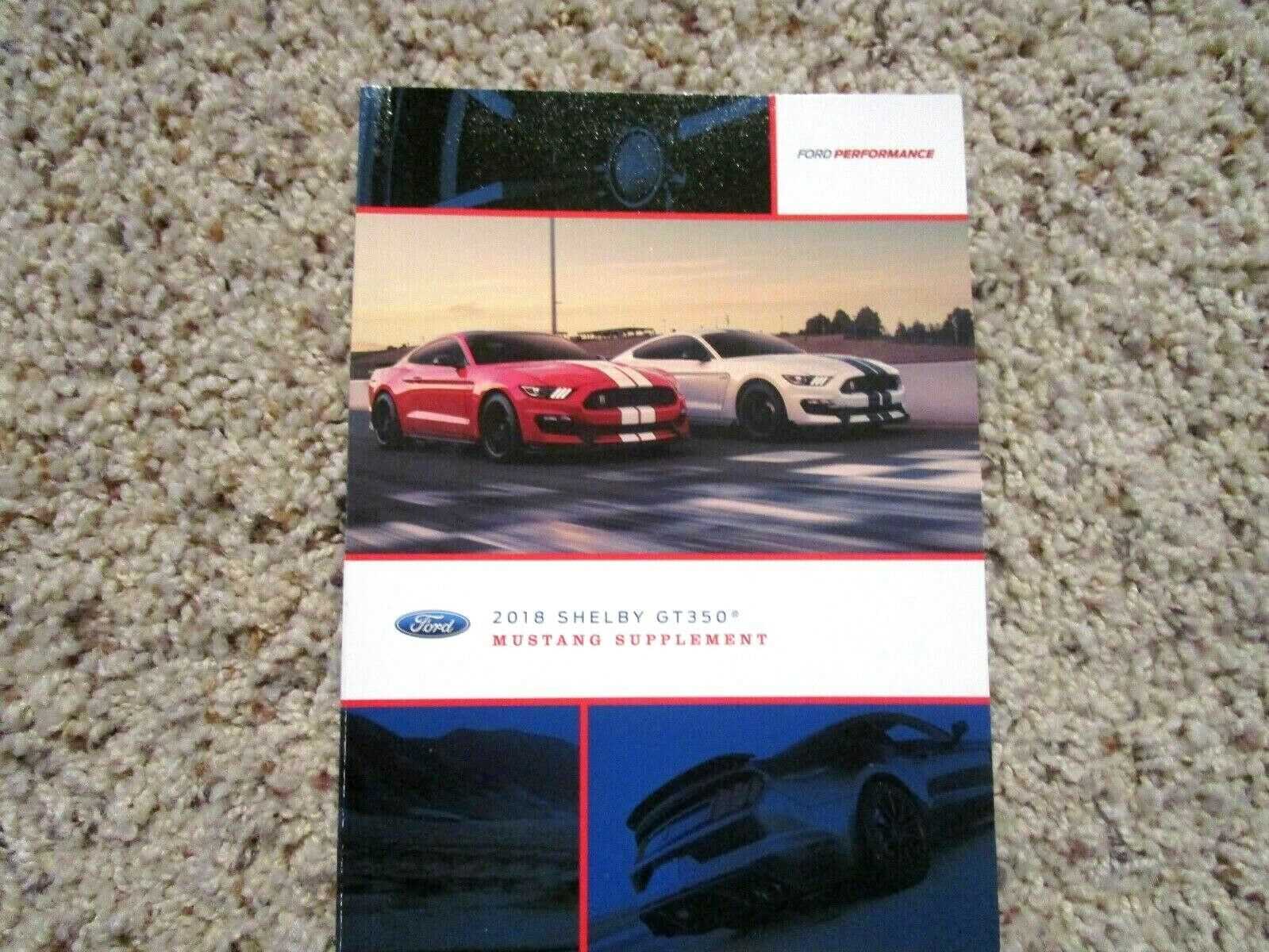 2018 ford mustang owners manual