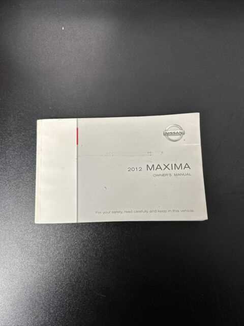 2016 nissan maxima platinum owners manual
