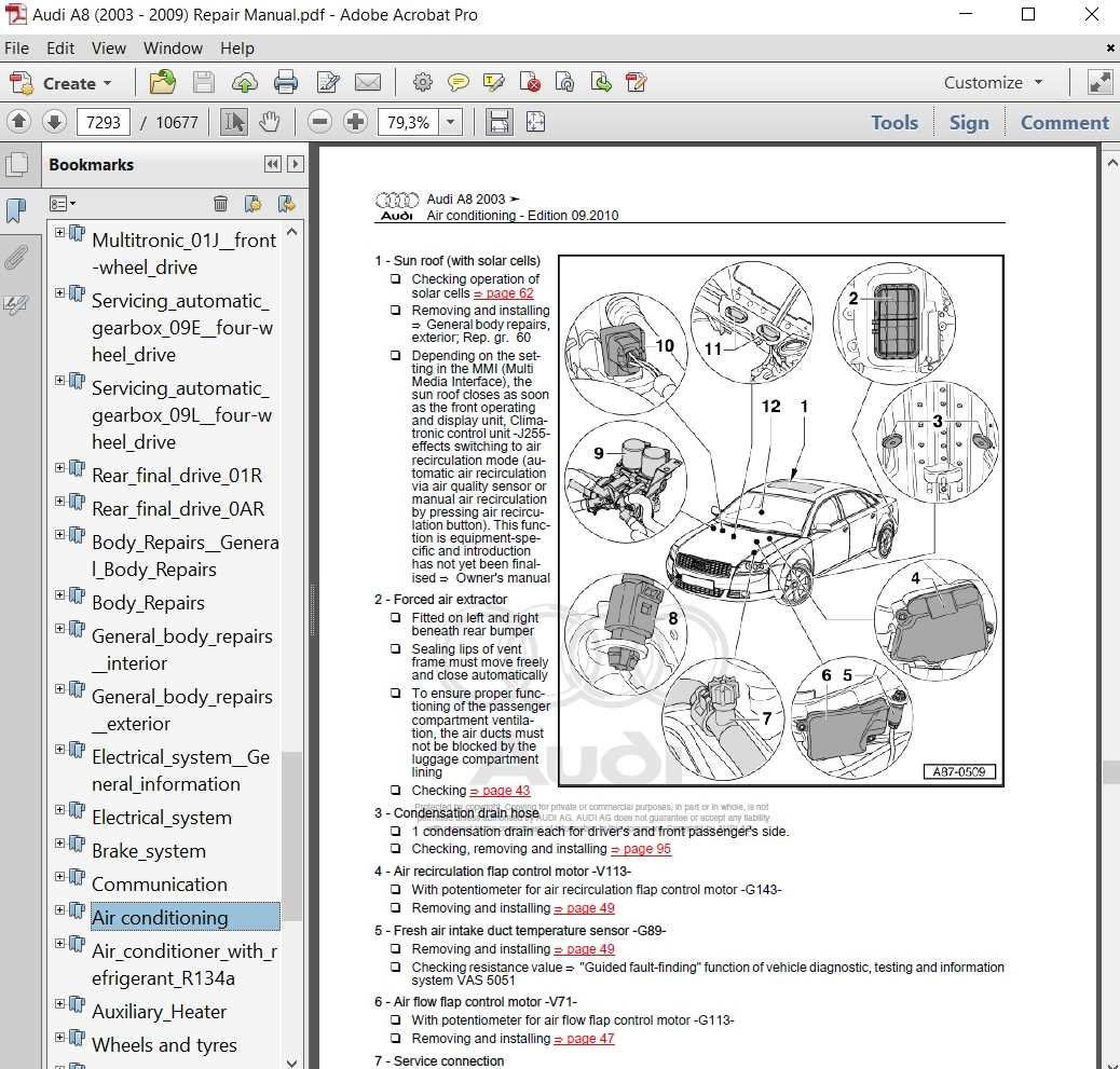 2006 audi a8 owners manual