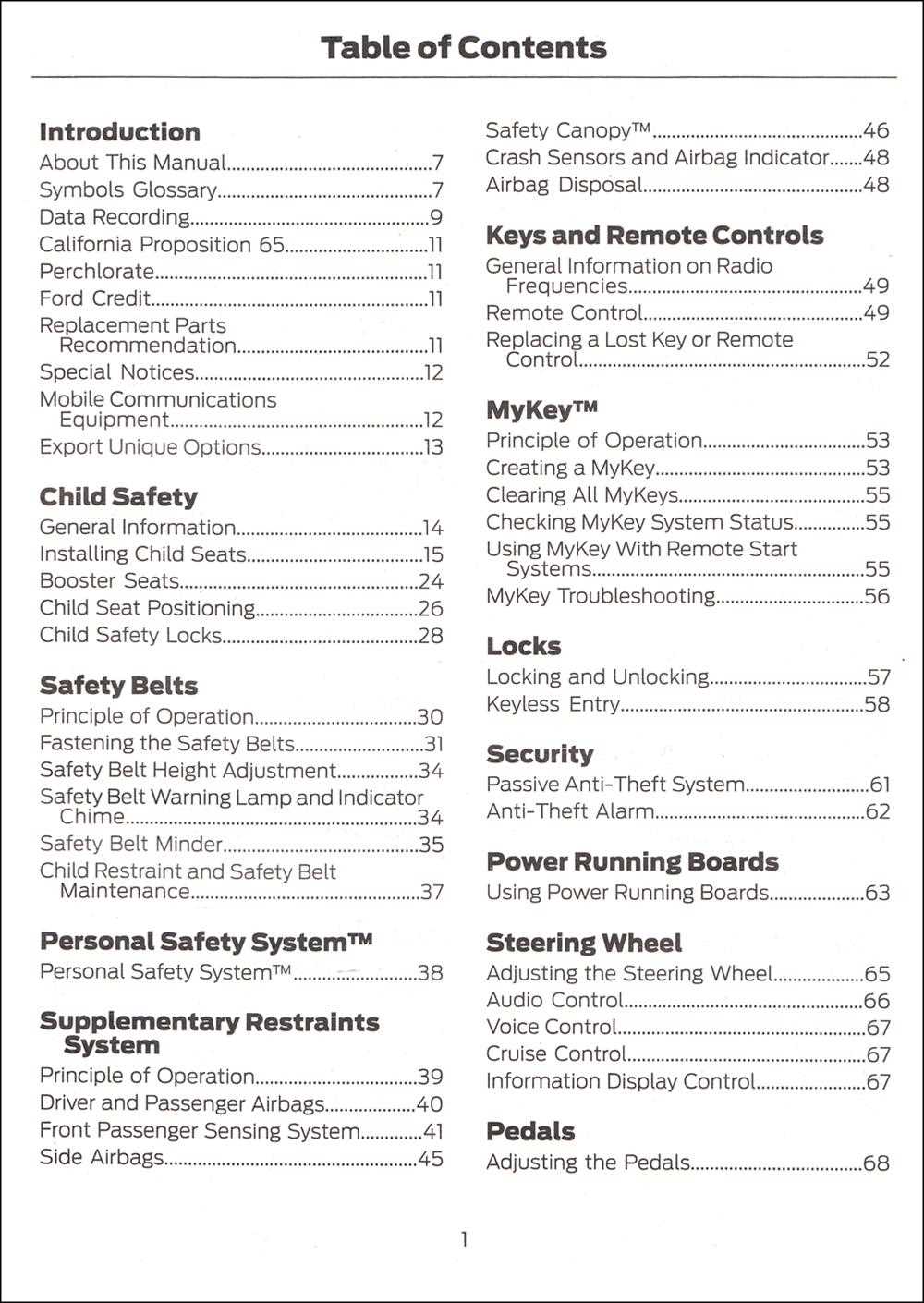 2007 ford f150 owners manual