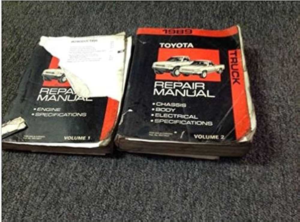 1993 toyota pickup owners manual