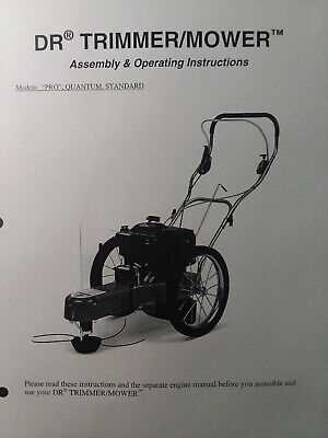 dr trimmer owners manual