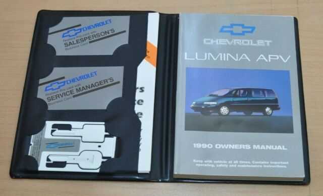 1996 chevrolet lumina owners manual