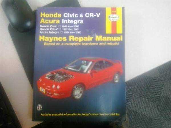 2001 acura integra owners manual