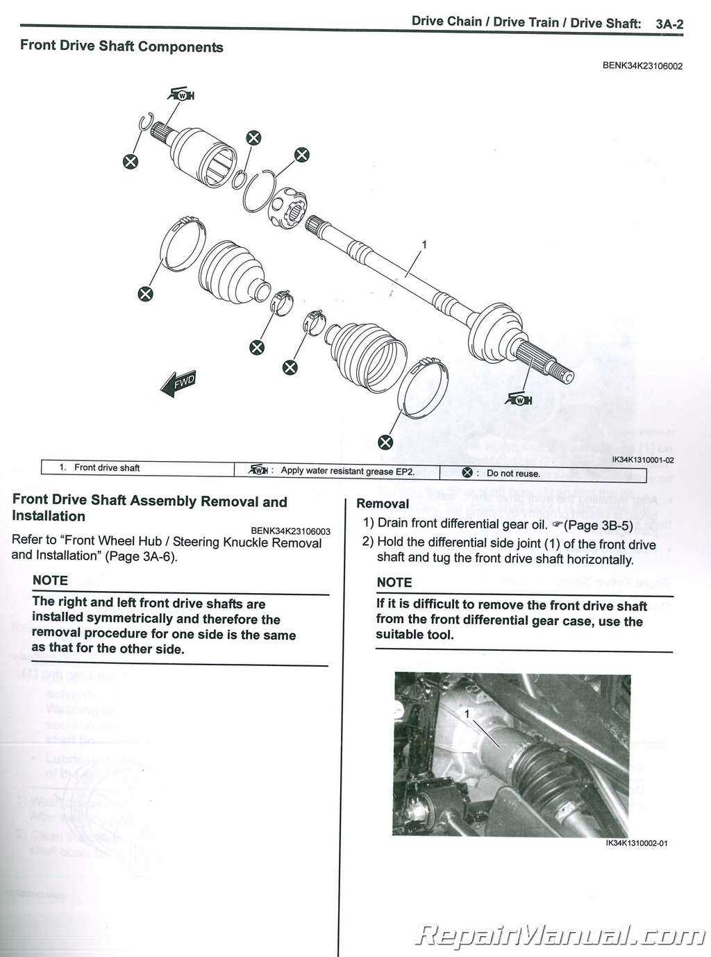 suzuki king quad 500 owners manual