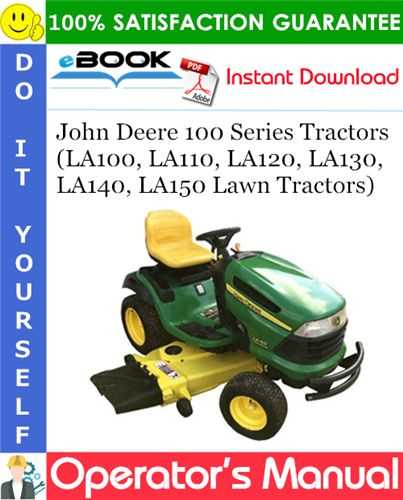 john deere la120 owners manual