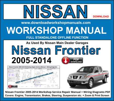 2018 nissan frontier owners manual