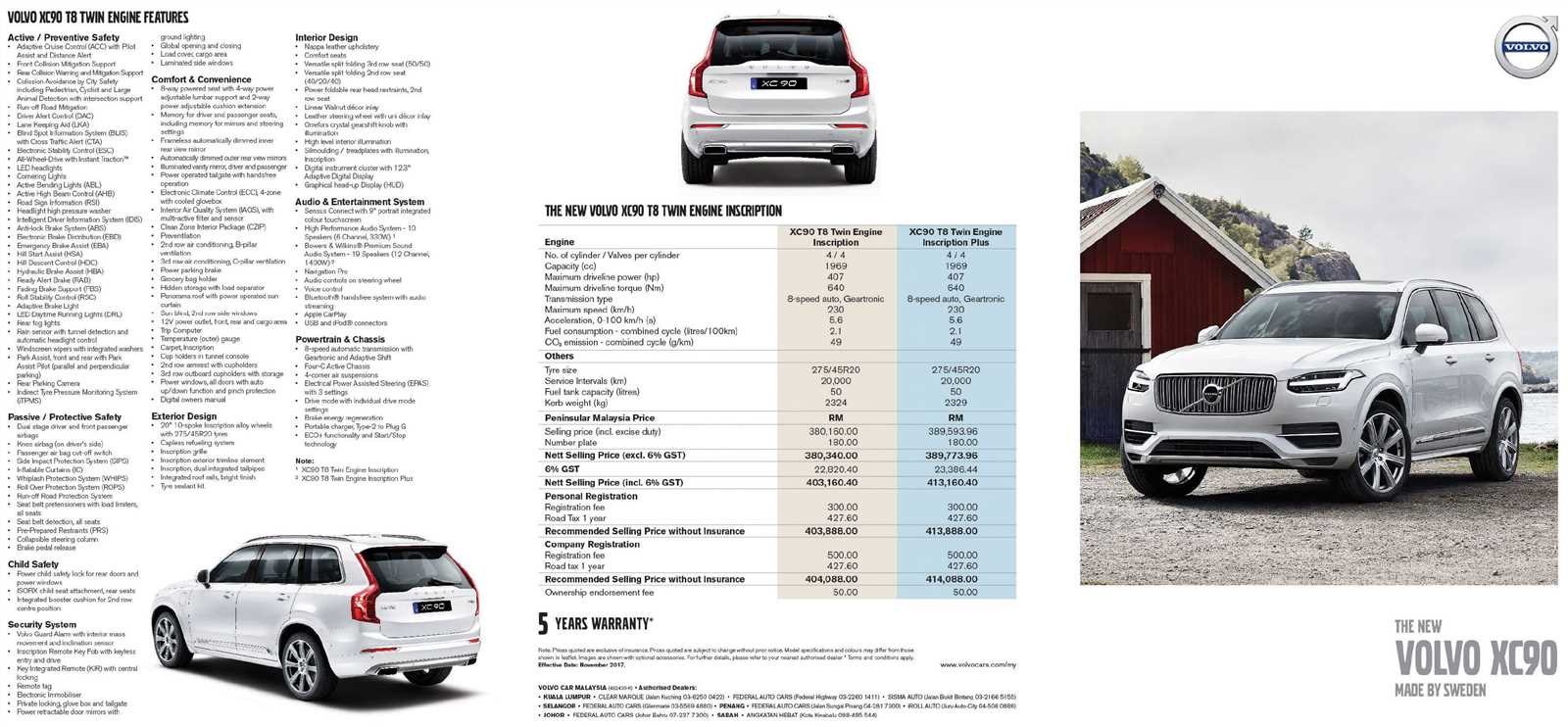 volvo xc90 2017 owners manual