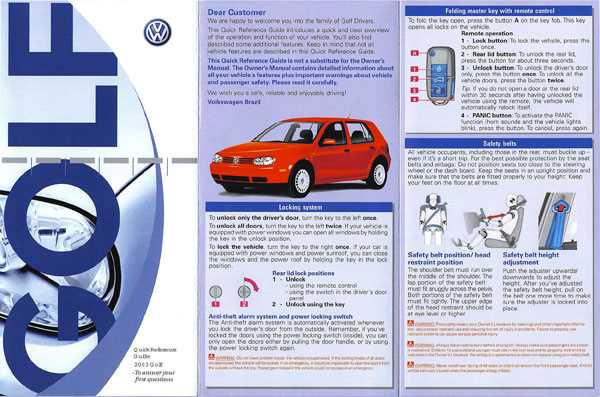 2003 vw gti owners manual
