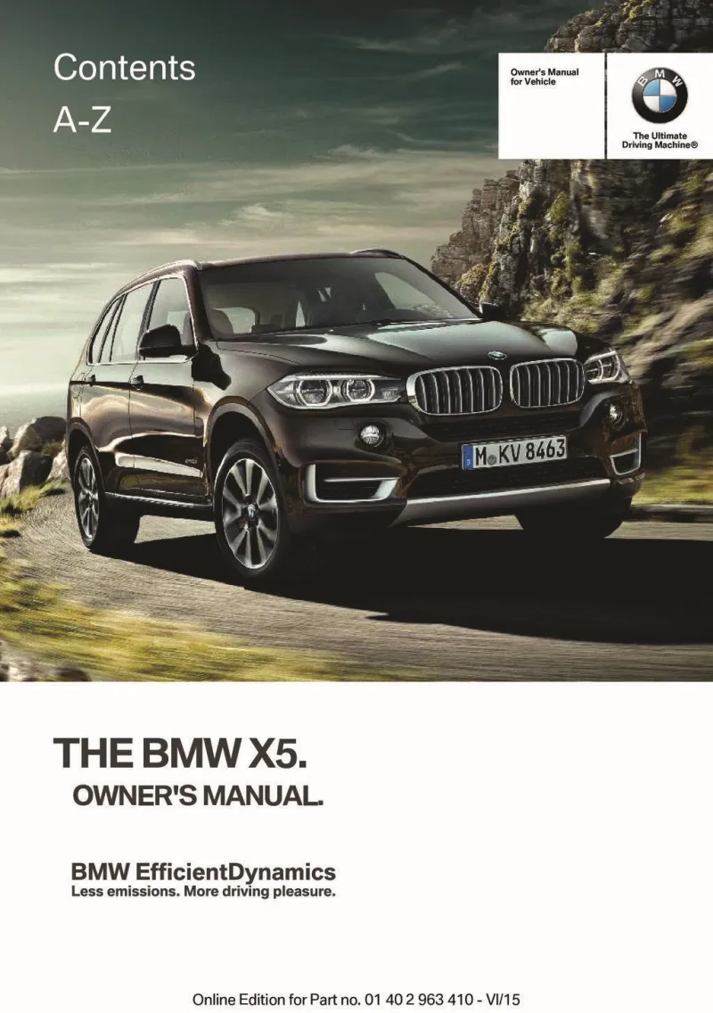 bmw e70 owners manual