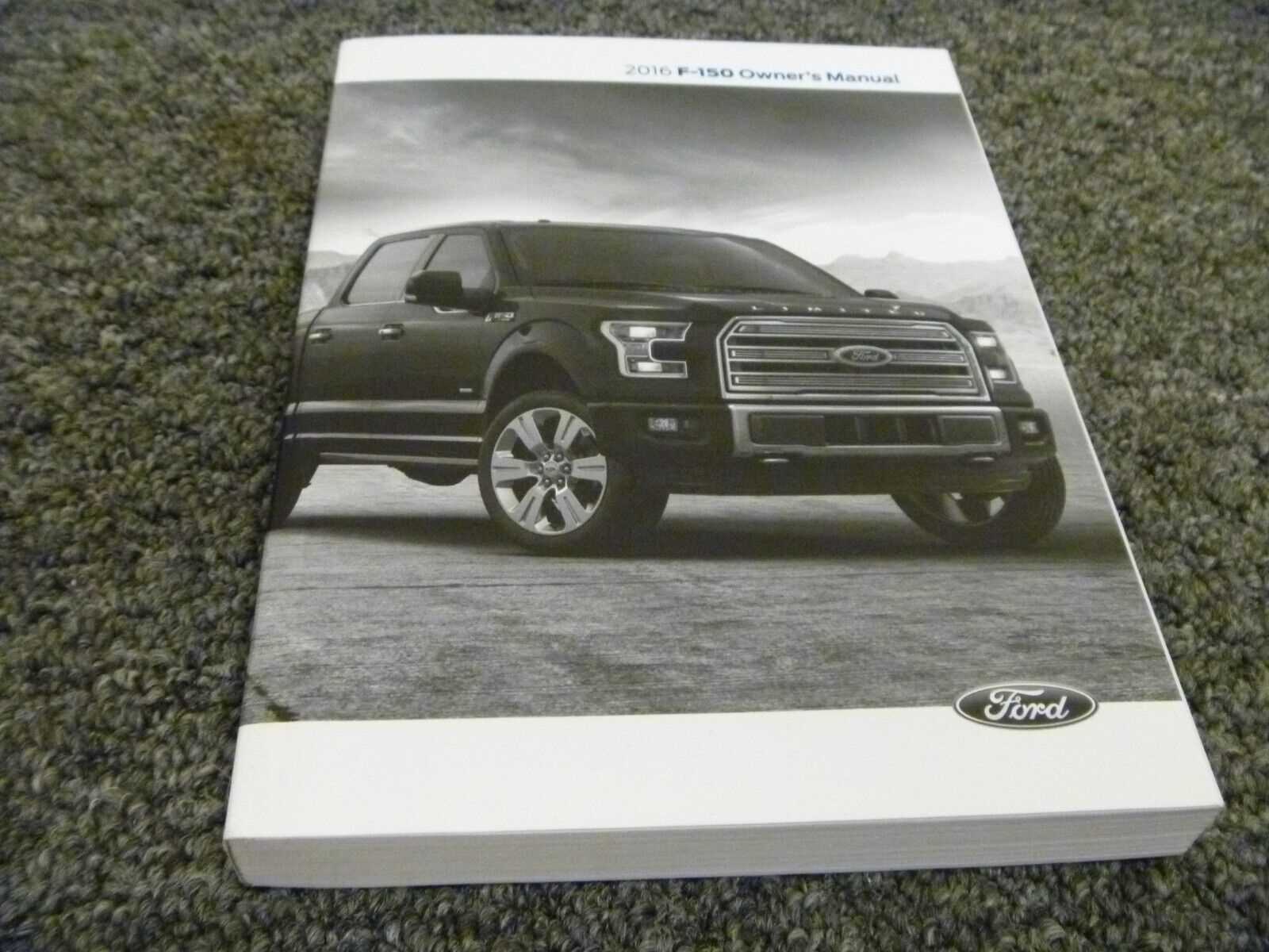 2016 ford f 150 xlt owners manual