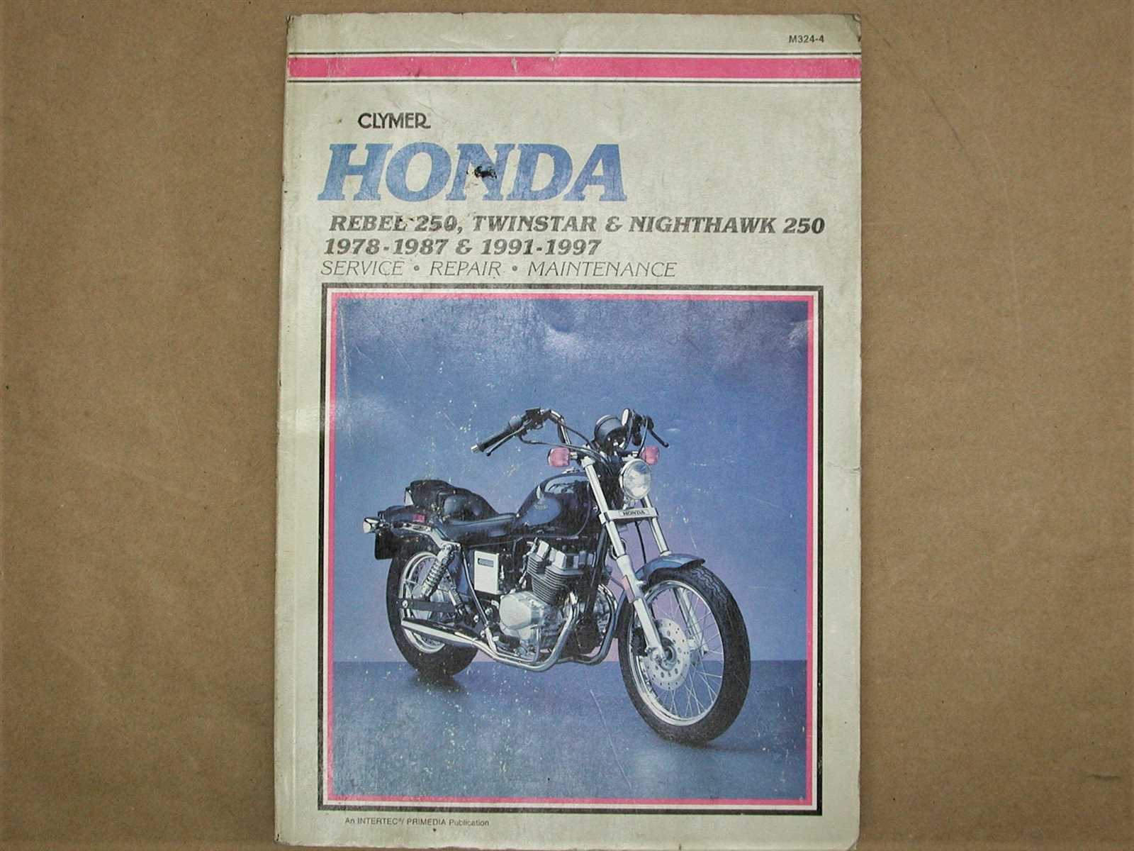 honda nighthawk 250 owners manual