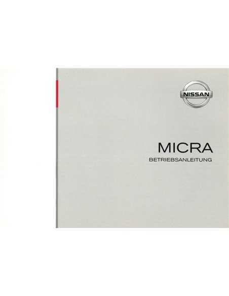 nissan micra owners manual