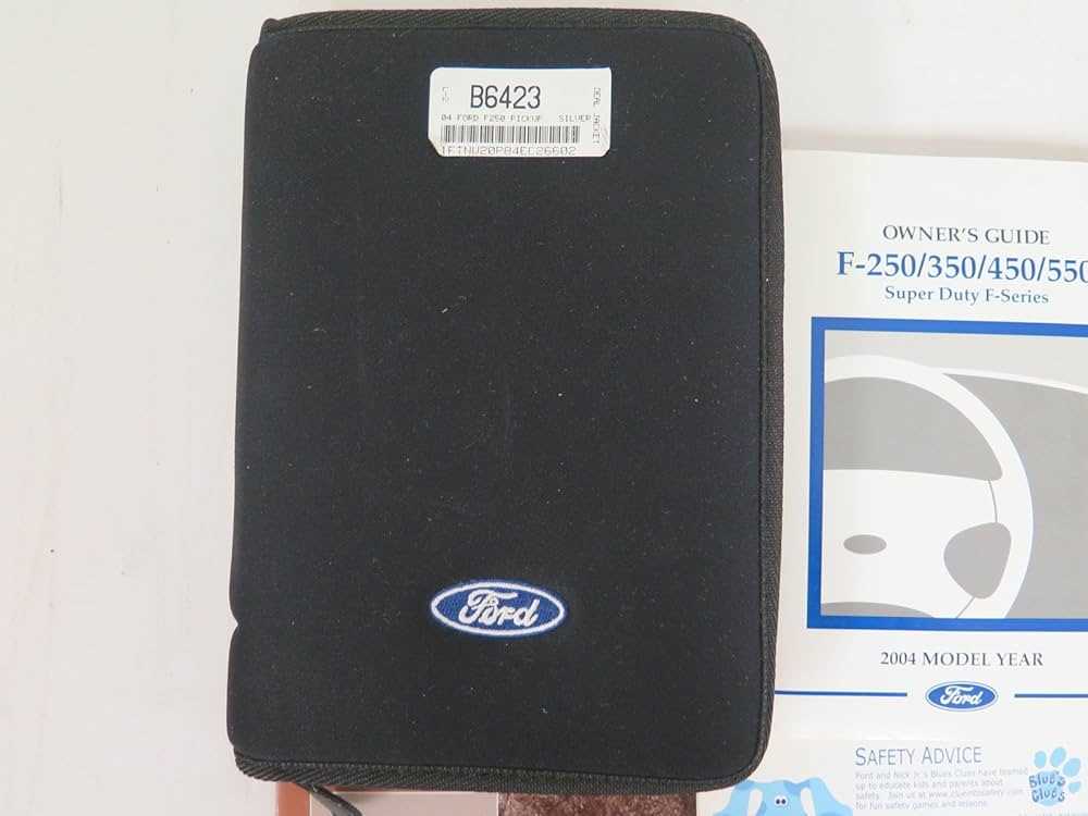 2004 ford f250 super duty owners manual