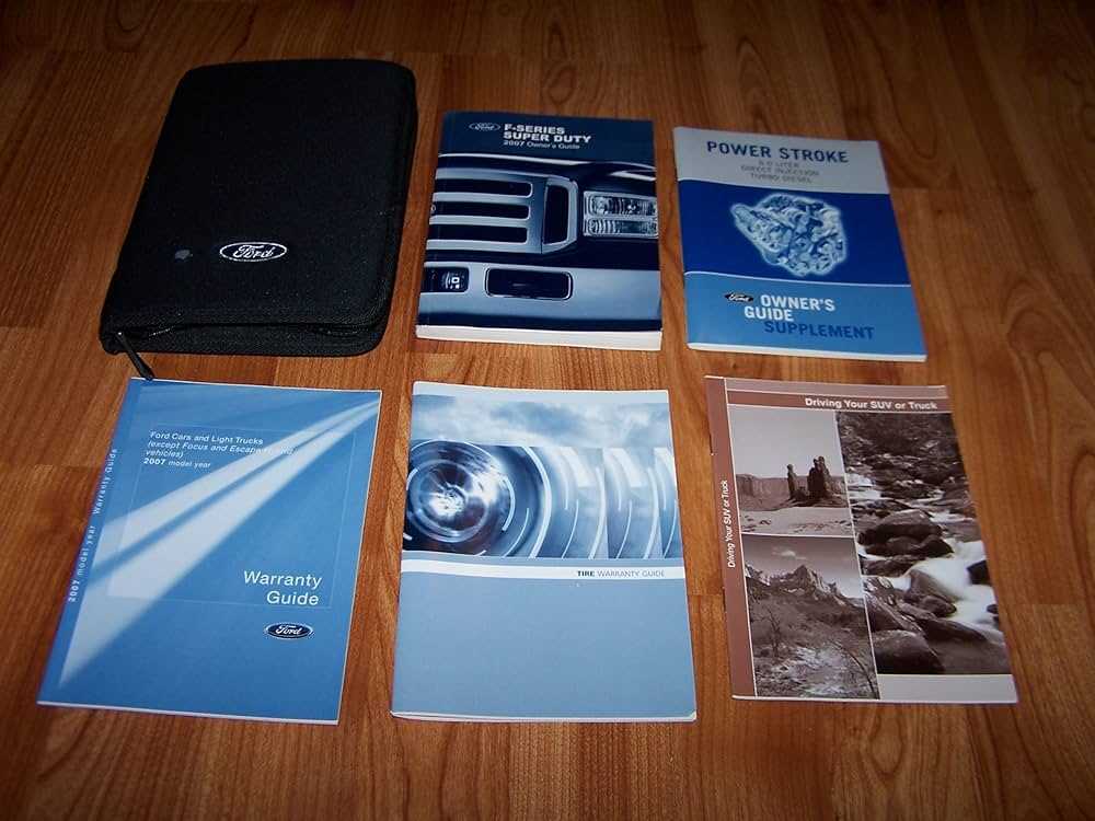 2007 ford f250 owners manual