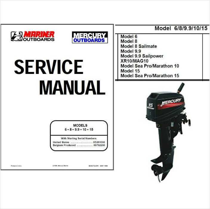 mercury 8 hp outboard owners manual