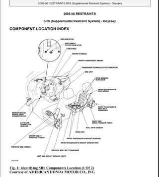 2005 honda odyssey touring owners manual