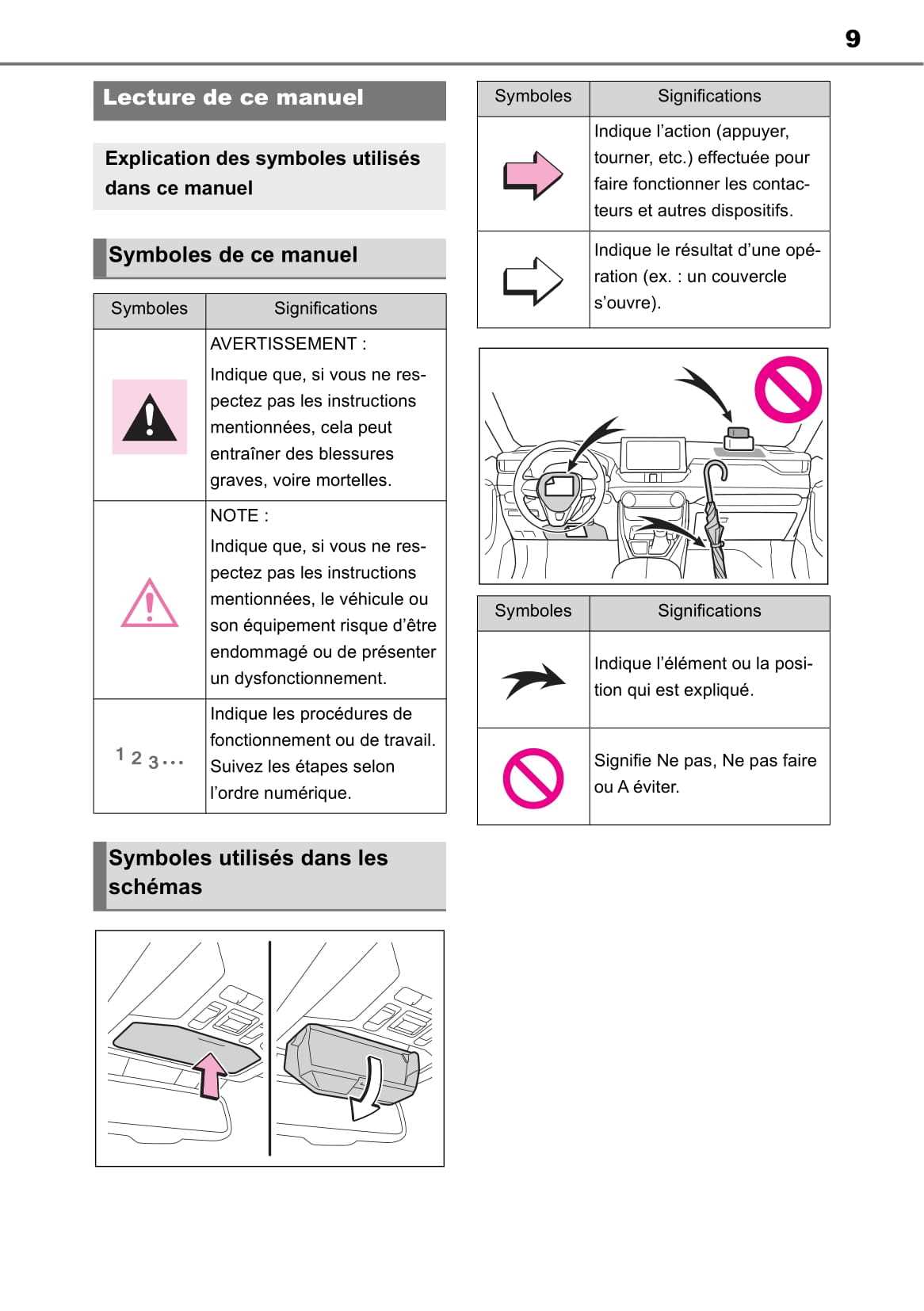 2019 toyota rav4 xle owners manual