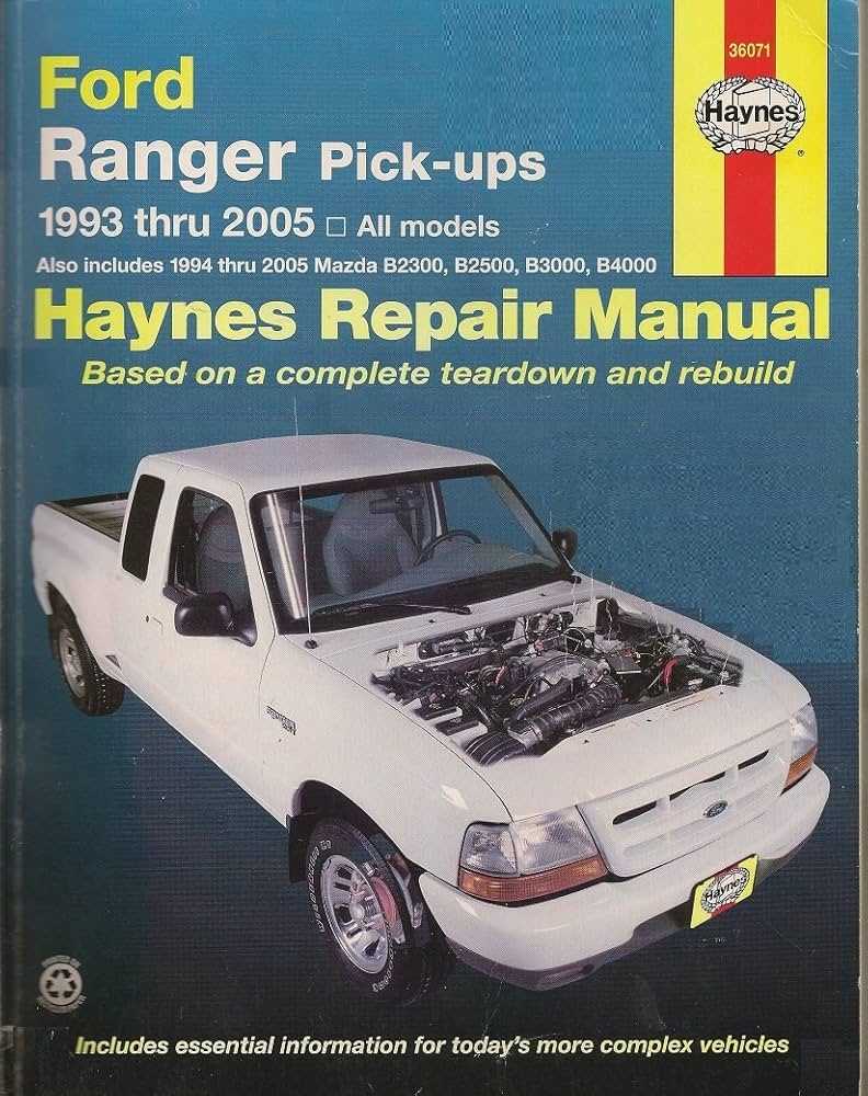 1993 ford ranger xlt owners manual