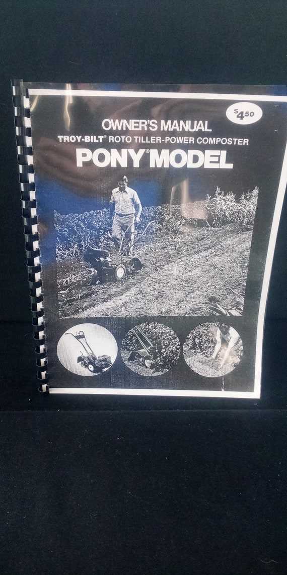 troy bilt rototiller owners manual
