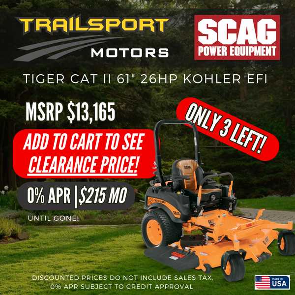 scag tiger cat 2 owners manual