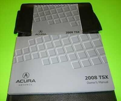 2008 acura tsx owners manual
