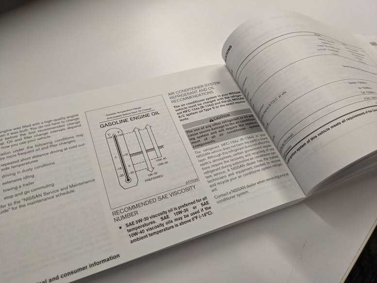 a vehicle owner manual contains information about