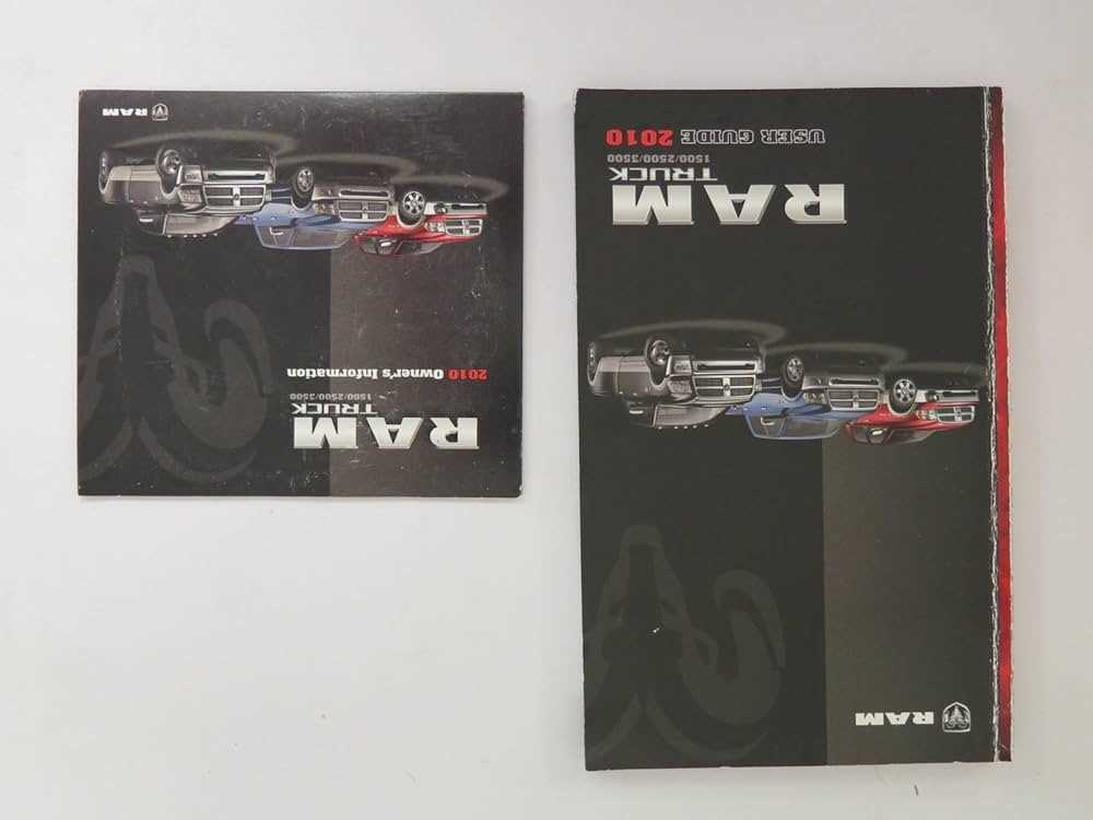 2010 dodge ram 3500 owners manual