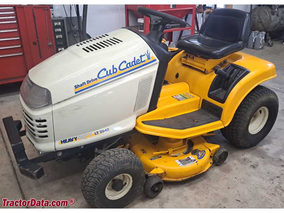 cub cadet 2542 owners manual
