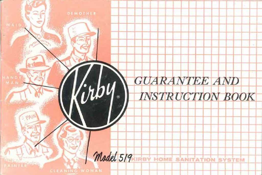 kirby avalir owners manual