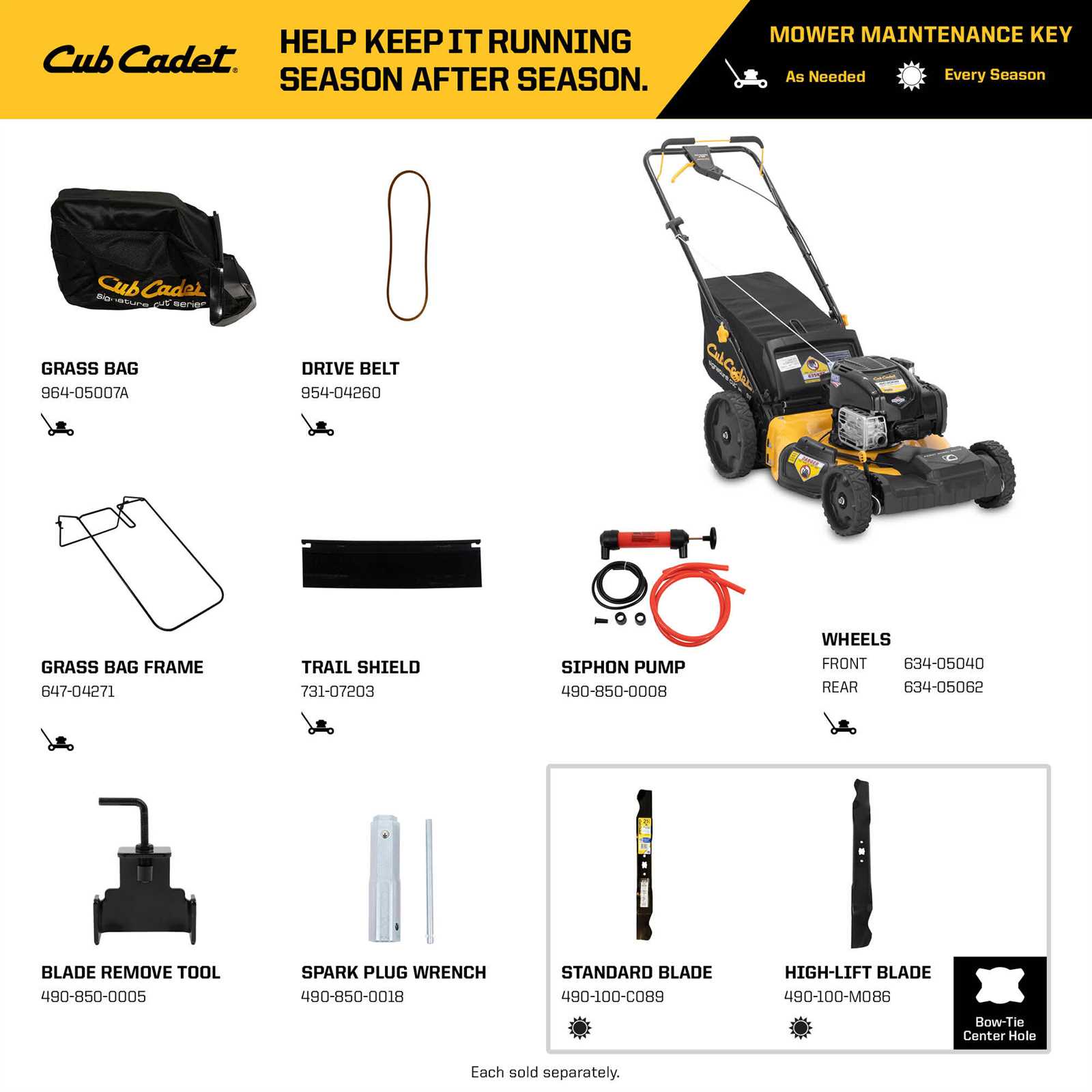 cub cadet sc300hw owners manual