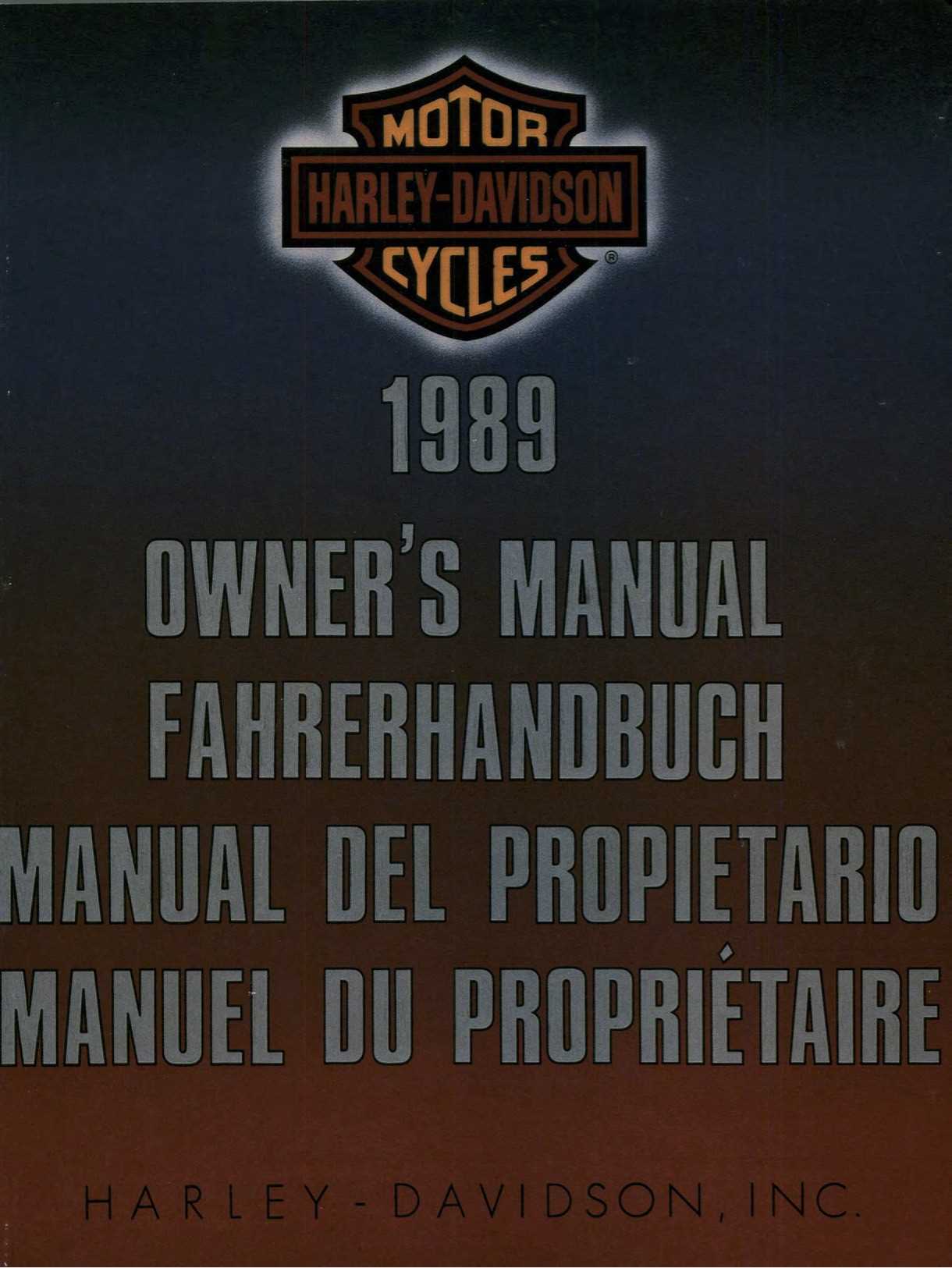 2011 heritage softail owners manual