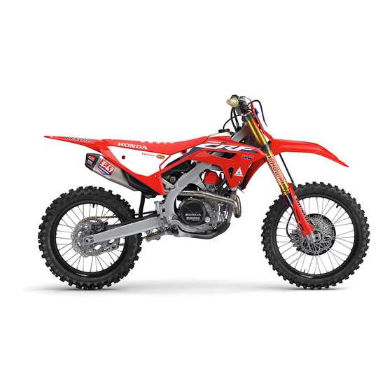 2014 crf450r owners manual