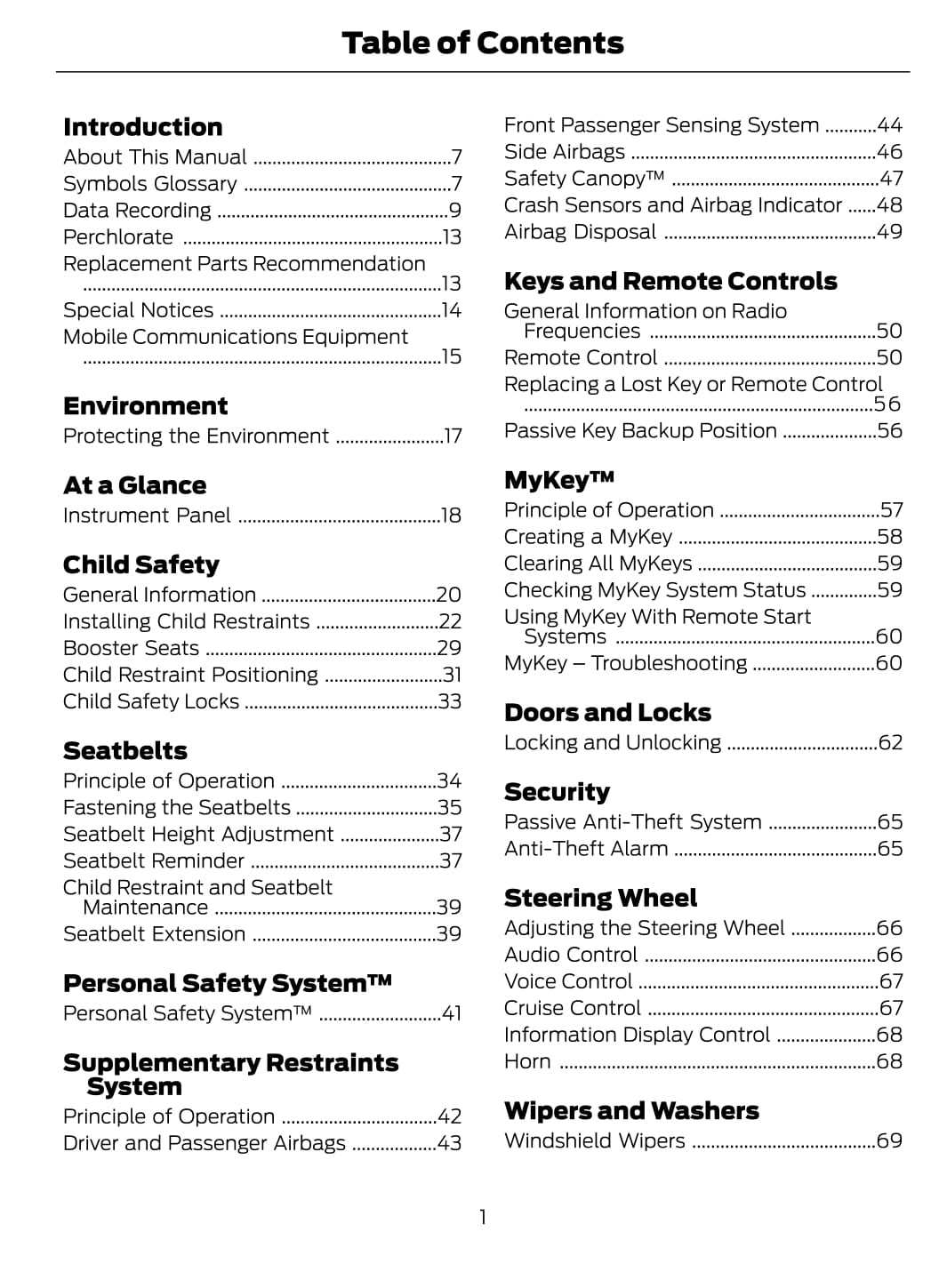 2019 ford ranger xlt owners manual