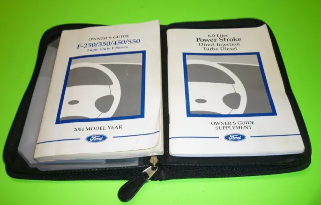2004 ford f250 super duty owners manual