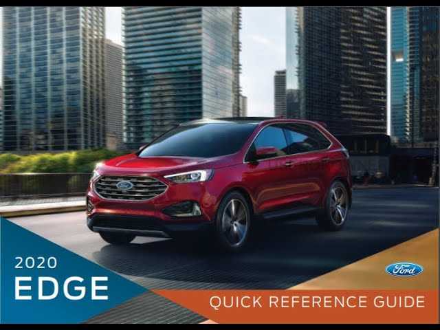 2020 ford edge titanium owners manual