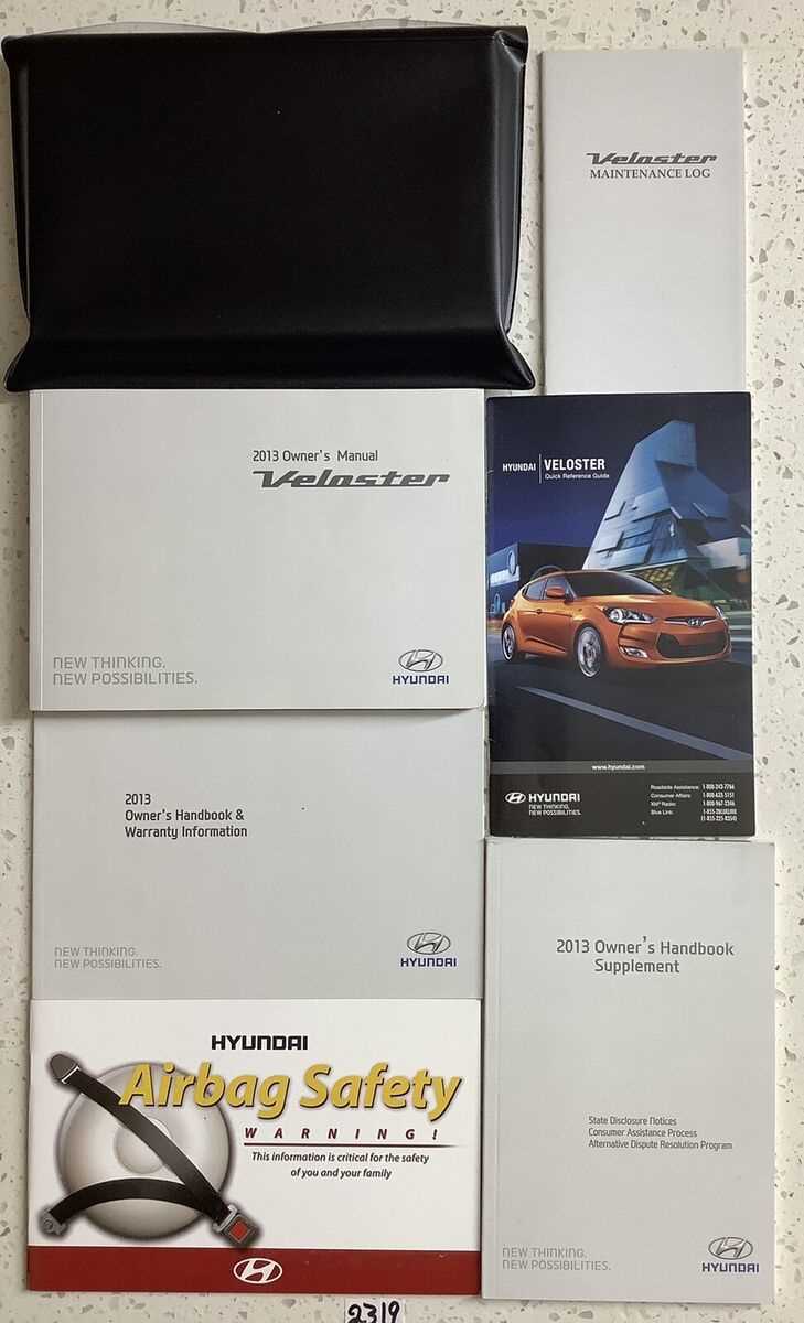 hyundai veloster owners manual