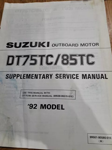 suzuki dt15c owners manual