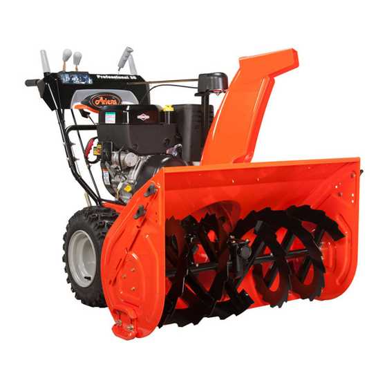 ariens 926le owners manual