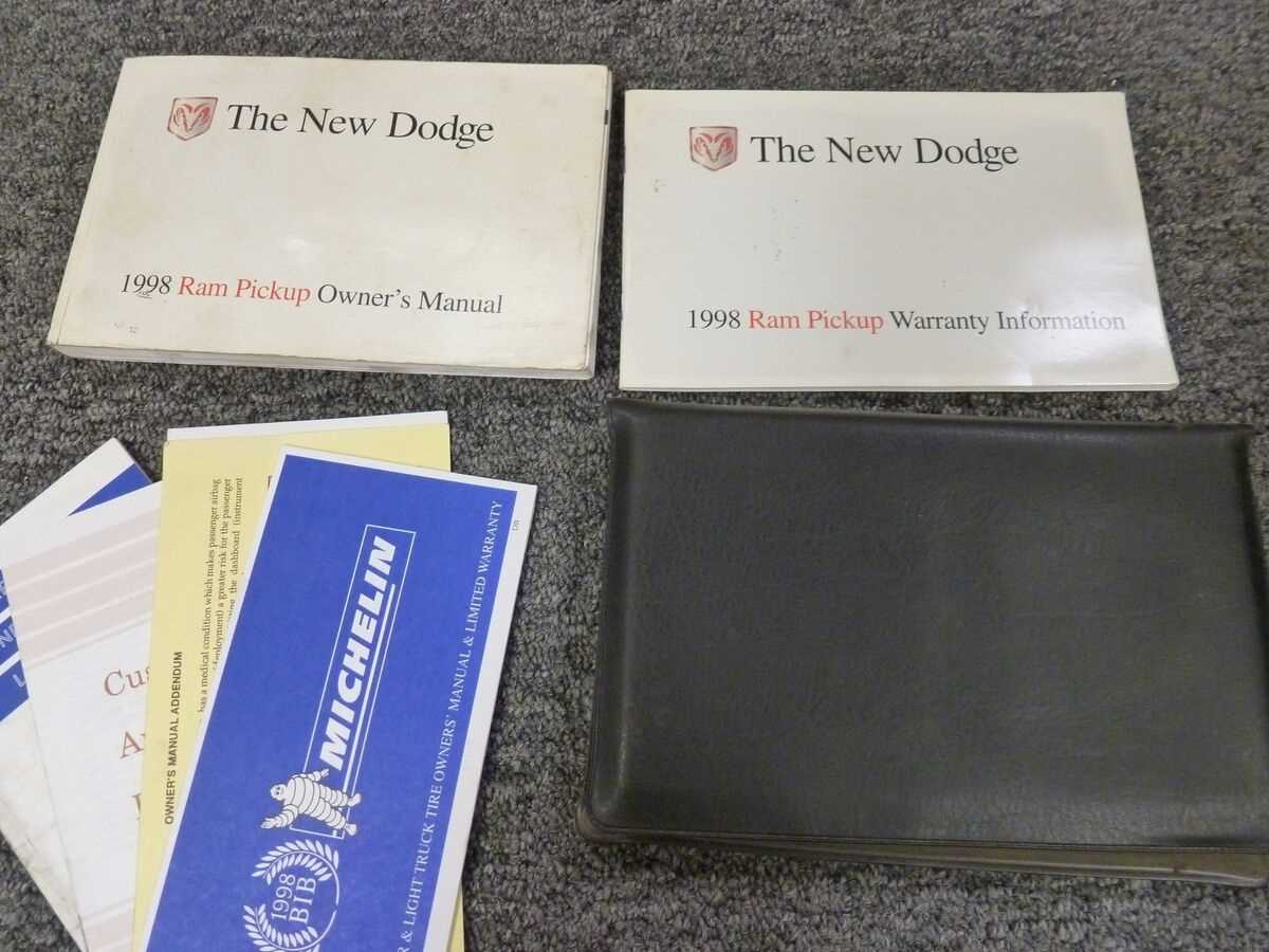 1998 dodge ram 2500 owners manual